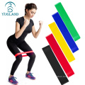 Yugland Exercise resistance Bands Stretch Workout Bands Latex Resistance Band for Legs